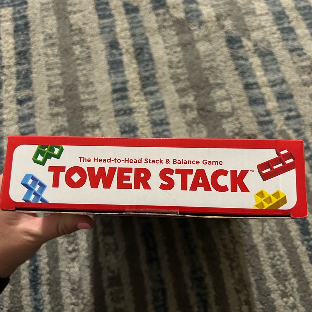 Tower Stack Game with Colorful Blocks New Sealed in box - Picture 3 of 4